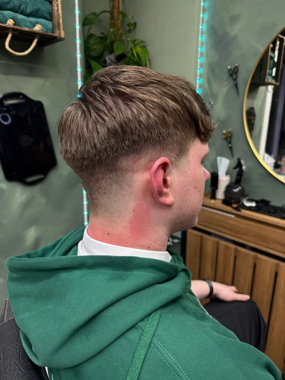Sharp skin fade detail
